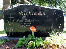 Musta graniitti - 120x60 cm